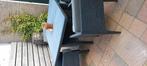 Tuintafel en 4 stoelen, Tuin en Terras, Ophalen, Zo goed als nieuw