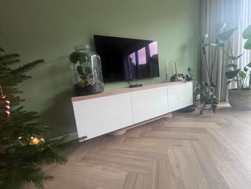 IKEA Besta TV Meubel - Hoogglans Wit - afbeelding 4