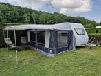 Te koop: Compacte en complete Bürstner Premio 395 TS (2018), Caravans en Kamperen, Caravans, Treinzit, Dwarsbed, Particulier, Bürstner