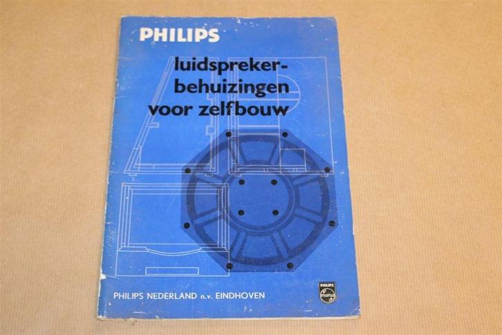Philips Luidsprekerbehuizingen voor zelfbouw - 1969, Boeken, Techniek, Gelezen, Bouwkunde, Ophalen of Verzenden