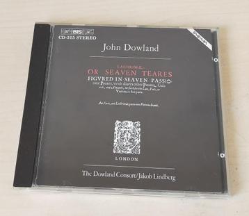 John Dowland Lachrimae Or Seaven Teares CD Bis Lindberg 1986 beschikbaar voor biedingen