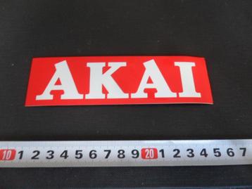 sticker AKAI beschikbaar voor biedingen