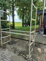 Gebr.stelling mat. 8x staanders H255//B80/53 liggers, Huis en Inrichting, Kasten | Stellingkasten, Ophalen, Gebruikt