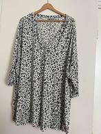 Wit shirt met panterprint, Kleding | Dames, Grote Maten, Ophalen of Verzenden, Zo goed als nieuw, Wit, Shirt of Top