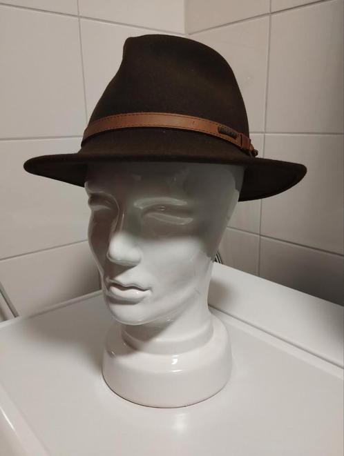 Stetson Delaware wolvilten hoed maat 55(S), Kleding | Heren, Hoeden en Petten, Zo goed als nieuw, Ophalen of Verzenden