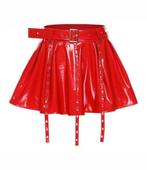 Mooie wetlook rok, tm 3XL, Verzenden, Nieuw, Boven de knie