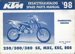 KTM 250 300 380 SX MXC EXC EGS spare parts (4142z), Motoren, Ophalen of Verzenden, Overige merken