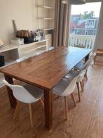 Eettafel hout, Ophalen, Gebruikt, 200 cm of meer, 50 tot 100 cm