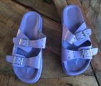 Sandalen mt 39 zwart of lila, Kleding | Dames, Schoenen, Ophalen of Verzenden, Zo goed als nieuw, Zwart, Sandalen of Muiltjes