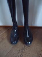 Zwart leren Boots & Woods  laarzen maat 38, Hoge laarzen, Zwart, Ophalen of Verzenden, Zo goed als nieuw