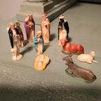 Vintage Miniatuur Kerststal Set - Italiaans, Diversen, Kerst, Ophalen