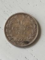 10 cent 1905, Postzegels en Munten, Munten | Nederland, Verzenden, Zilver, 10 cent, Koningin Wilhelmina