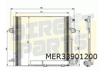 Mercedes-Benz ML/ R-klasse (3/05-10/11) condensor OES A25150 beschikbaar voor biedingen