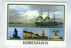 kaart-KOPENHAGEN-schepen- MEERMIN, Ophalen of Verzenden, 1960 tot 1980