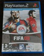 Playstation 2; FIFA 08, Gebruikt, 2 spelers, Eén computer, Ophalen of Verzenden