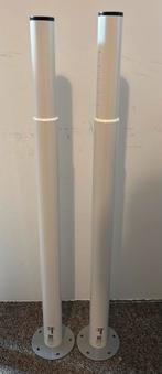 Olov Ikea tafel / bureau poten 2 stuks, Ophalen, 50 tot 100 cm, Rond, Nieuw