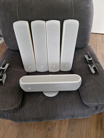 B&W Surround Speakerset - 4x Surround, 1x Center beschikbaar voor biedingen
