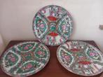 3 Decoratieve Borden met Print, Ophalen, Gebruikt, Porselein of Keramiek, Schaal