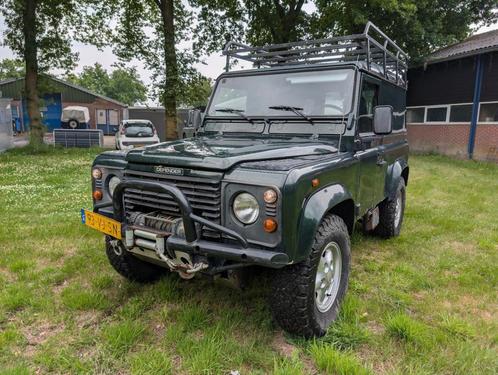 Land Rover Defender 90, TD5 (15p), Auto's, Bestelauto's, Bedrijf, 4x4, ABS, Alarm, Dakrails, Trekhaak, Land Rover, Diesel, Handgeschakeld