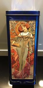 Oud Churchill's Blik Mucha Four Seasons, Antiek en Kunst, Ophalen