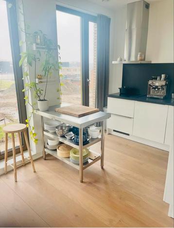Roestvrijstalen werktafel RVS (keukenblok) beschikbaar voor biedingen