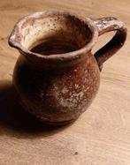 Zeer oud melkkannetje uit een kelder in Schijndel rond 1700, Antiek en Kunst, Ophalen of Verzenden