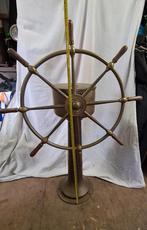 Scheepsstuur,stuurstand,bronzen stuurstand,stuurkolom, Verzamelen, Scheepvaart, Ophalen, Zo goed als nieuw, Motorboot of Zeilboot