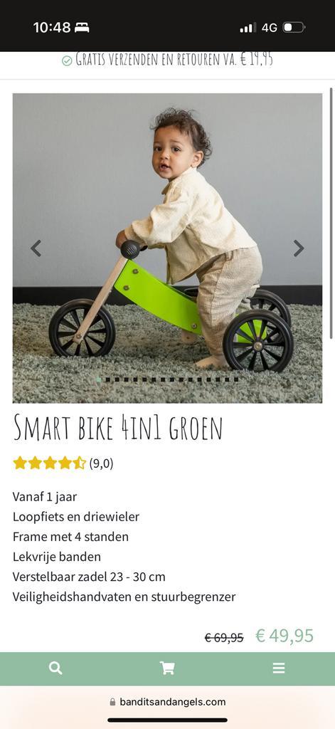 Bandits & Angels loopfiets NIEUW drie of tweewieler, Kinderen en Baby's, Speelgoed | Buiten | Voertuigen en Loopfietsen, Nieuw