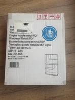 wandrek met zwarte metalen frame, Huis en Inrichting, Woonaccessoires | Wandplanken en Boekenplanken, Ophalen, Nieuw