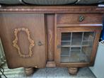 Vintage Kastje met Glasdeur, Huis en Inrichting, Kasten | Buffetkasten, Ophalen, Gebruikt, Glas, Vintage