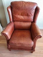 Leren Fauteuil - Klassiek en Comfortabel, Gebruikt, Klassiek, Ophalen of Verzenden, 75 tot 100 cm