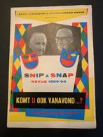 Snip en Snap; nostalgisch progr. revue: Komt U ook vanavond., Verzamelen, Ophalen of Verzenden, Zo goed als nieuw, Foto of Kaart