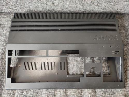 Zwart (gespoten) Amiga 500 case / behuizing, Computers en Software, Vintage Computers, Ophalen of Verzenden