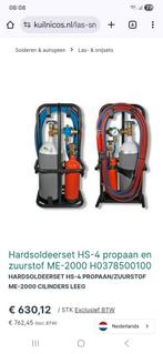 Te koop gas en zuurstof setje, Doe-het-zelf en Verbouw, Ophalen of Verzenden, Zo goed als nieuw, Overige typen