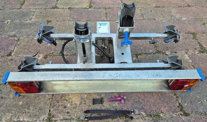 Twinny Load Plus TRIO fietsdrager, voor 2 of 3 fietsen!!, Auto diversen, Fietsendragers, Gebruikt, Trekhaakdrager, 2 fietsen, Ophalen of Verzenden