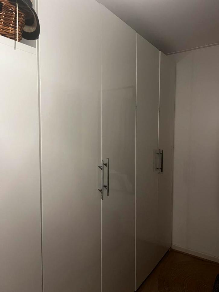 IKEA Pax Fardal Hoogglans Wit Deuren 4 stuks, Huis en Inrichting, Kasten | Kledingkasten, Gebruikt, 200 cm of meer, 50 tot 100 cm