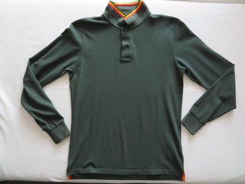 Sundek poloshirt l/s - maat S, Kleding | Heren, Polo's, Nieuw, Maat 46 (S) of kleiner, Groen, Ophalen of Verzenden