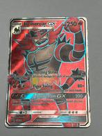 Incineroar GX Pokémon, Gebruikt, Ophalen of Verzenden, Losse kaart