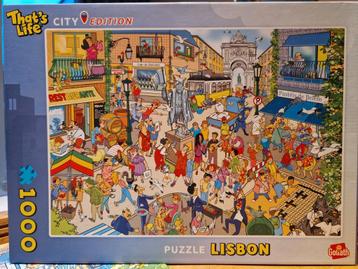 Mooie THATS LIFE puzzel LISSABON van 1000sts beschikbaar voor biedingen