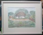 Aquarel Egmond - Ingelijst & Gesigneerd 1984, Verzenden