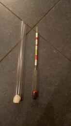Hydrometer of SG meter voor bierbrouwer, Ophalen of Verzenden, Zo goed als nieuw
