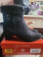 Leuke zwarte laarsjes mt 41 Laura Biagiotti, Zwart, Lage of Enkellaarzen, Laura Biagiotti, Ophalen of Verzenden