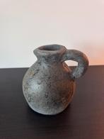 Decoratief Kruik Vaasje - 15 cm, Huis en Inrichting, Steen, Zwart, Ophalen of Verzenden, Zo goed als nieuw