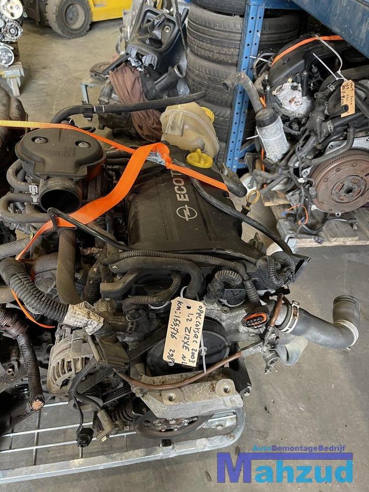 OPEL CORSA C AGILA ASTRA G 1.2 Z12XE Motorblok motor, Auto-onderdelen, Motor en Toebehoren, Opel, Gebruikt, Ophalen of Verzenden