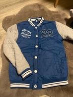 Blauw Varsity Jacket - Maat Onbekend, Kleding | Heren, Jassen | Zomer, Ophalen of Verzenden, Zo goed als nieuw, Overige maten