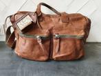 Bruine leren Cowboysbag 1030 The Bag., Ophalen of Verzenden, Gebruikt, Bruin, Schoudertasje