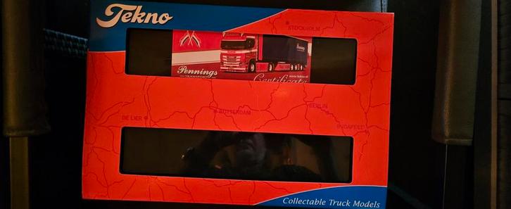 Tekno Pennings, Hobby en Vrije tijd, Modelauto's | 1:50, Nieuw, Bus of Vrachtwagen, Tekno, Ophalen of Verzenden