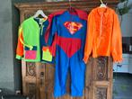 Carnaval - Superheld, Neon kiel, Oranje sjonnyblouse, Ophalen of Verzenden, Gebruikt, 110 t/m 116, Jongen of Meisje