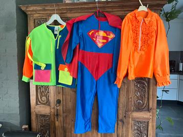 Carnaval - Superheld, Neon kiel, Oranje sjonnyblouse beschikbaar voor biedingen