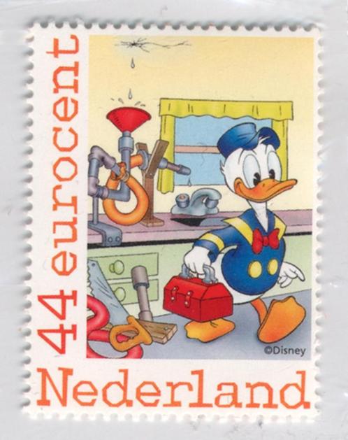 Donald Duck postzegel - Disney - 2010 nog bruikbaar, Verzamelen, Stripfiguren, Nieuw, Overige typen, Overige figuren, Ophalen of Verzenden